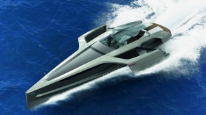 Audi Trimaran Hybrid Yacht Concept